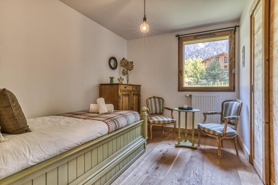 Turra - Cosy 80m2 Central Remontee Parking Calme Apartment in Les Houches