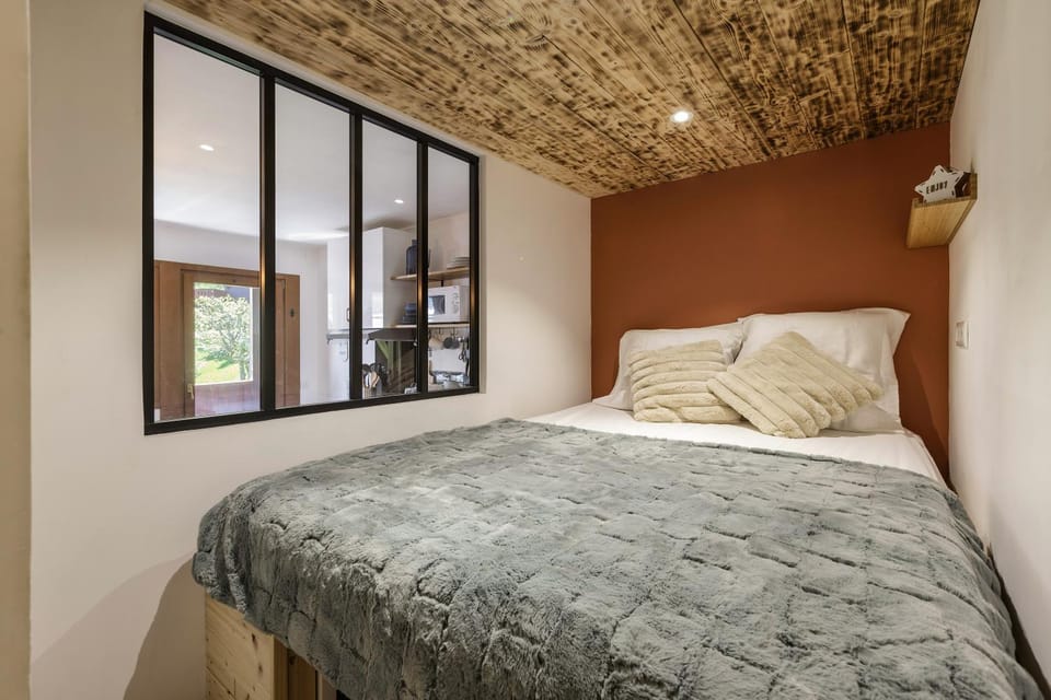 Petit Balcon - Cosy 1CH Remontees 500m Vue Parking Calme Apartment in Les Houches
