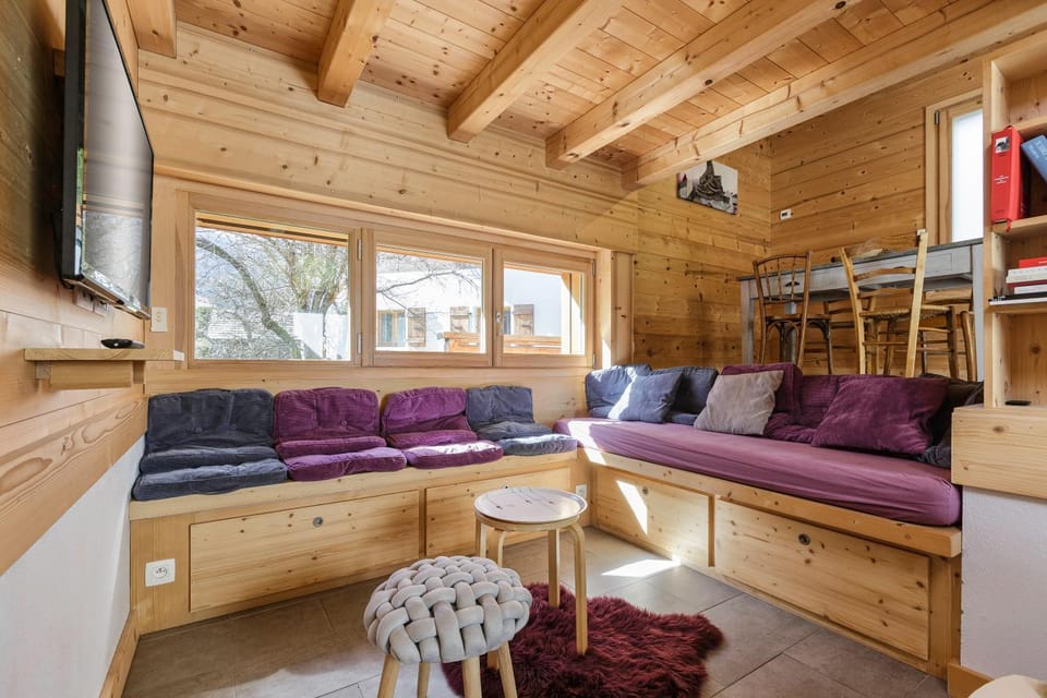 Gaillands Mazot Lumineux 55m2 Vues Confort Chalet in Les Houches