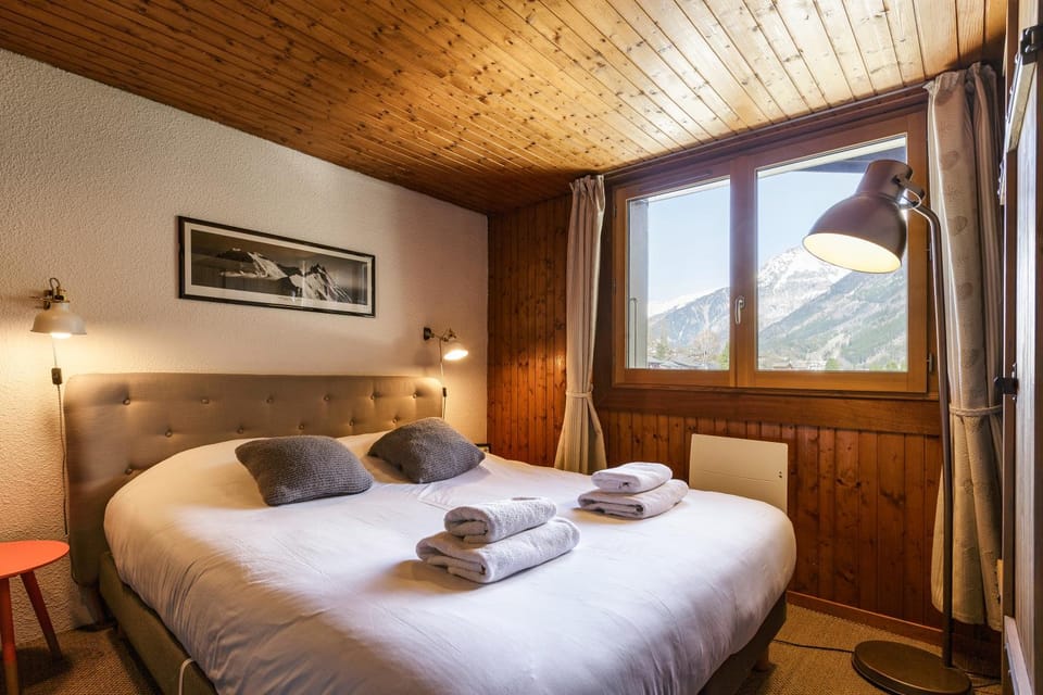 Refuge Scandinave - Duplex 80m2 Vue Garage Calme 200m TrainBus Apartment in Chamonix