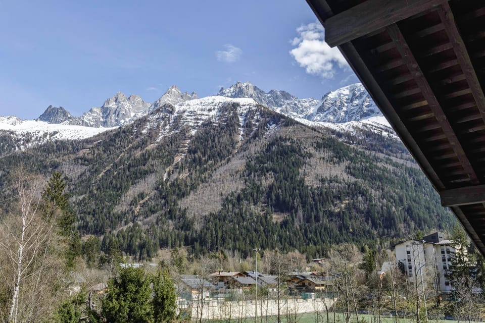 Refuge Scandinave - Duplex 80m2 Vue Garage Calme 200m TrainBus Apartment in Chamonix