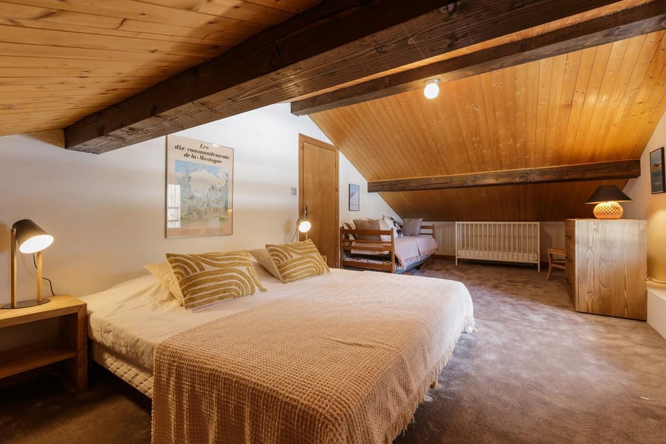 Cyclamens - Cosy Chalet 500m Flegere Cheminee Vue Garage House in Chamonix