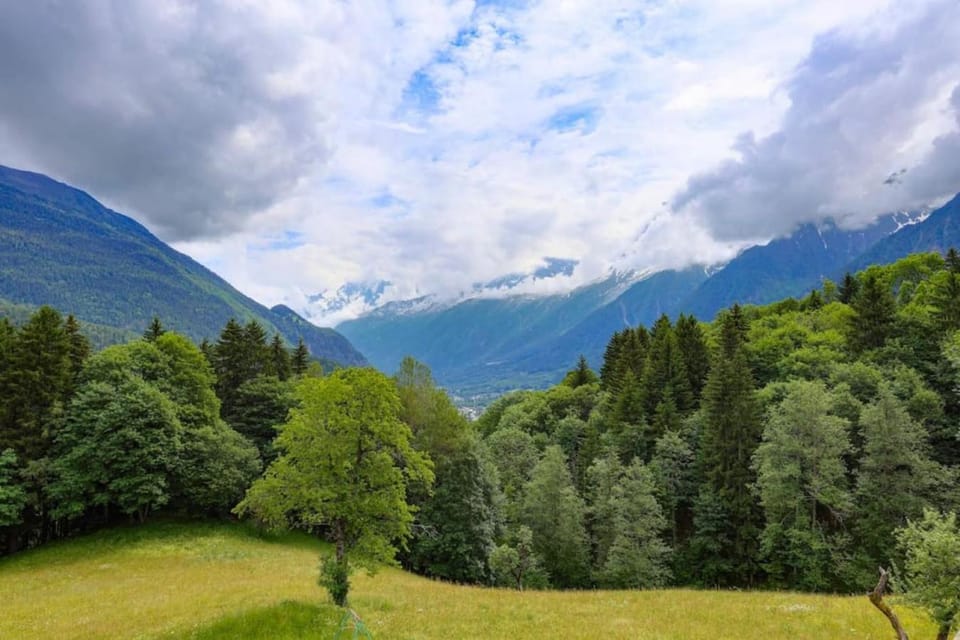 Gublin - Apart Famille Vue360 Nature Calme Cheminee Apartment in Les Houches