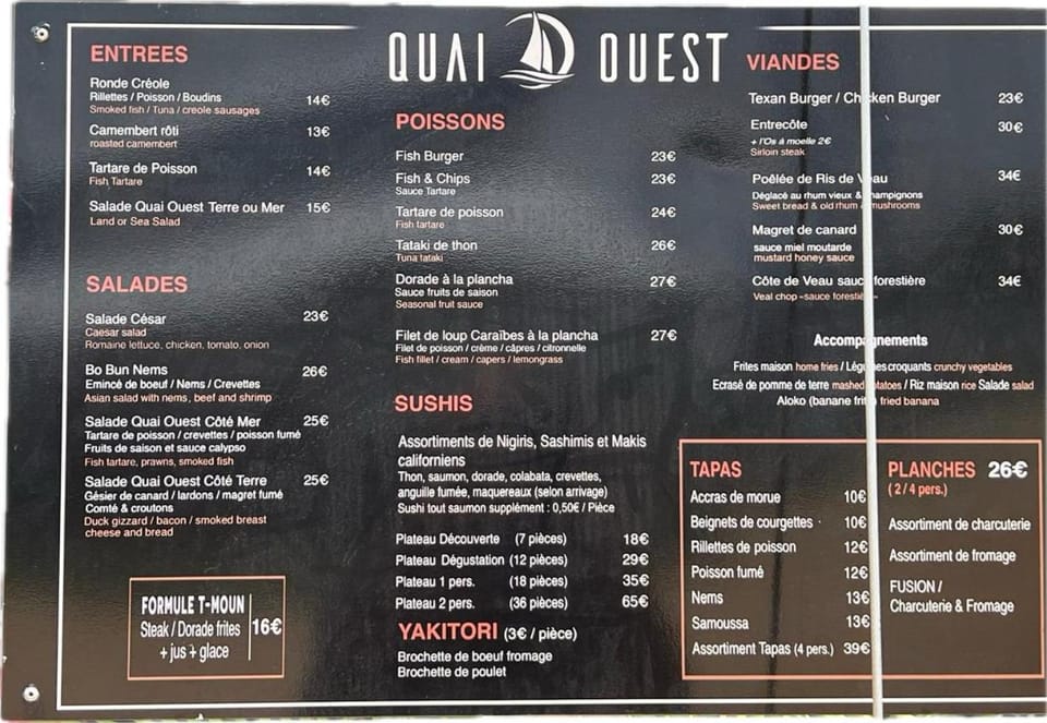 Restaurant/places to eat