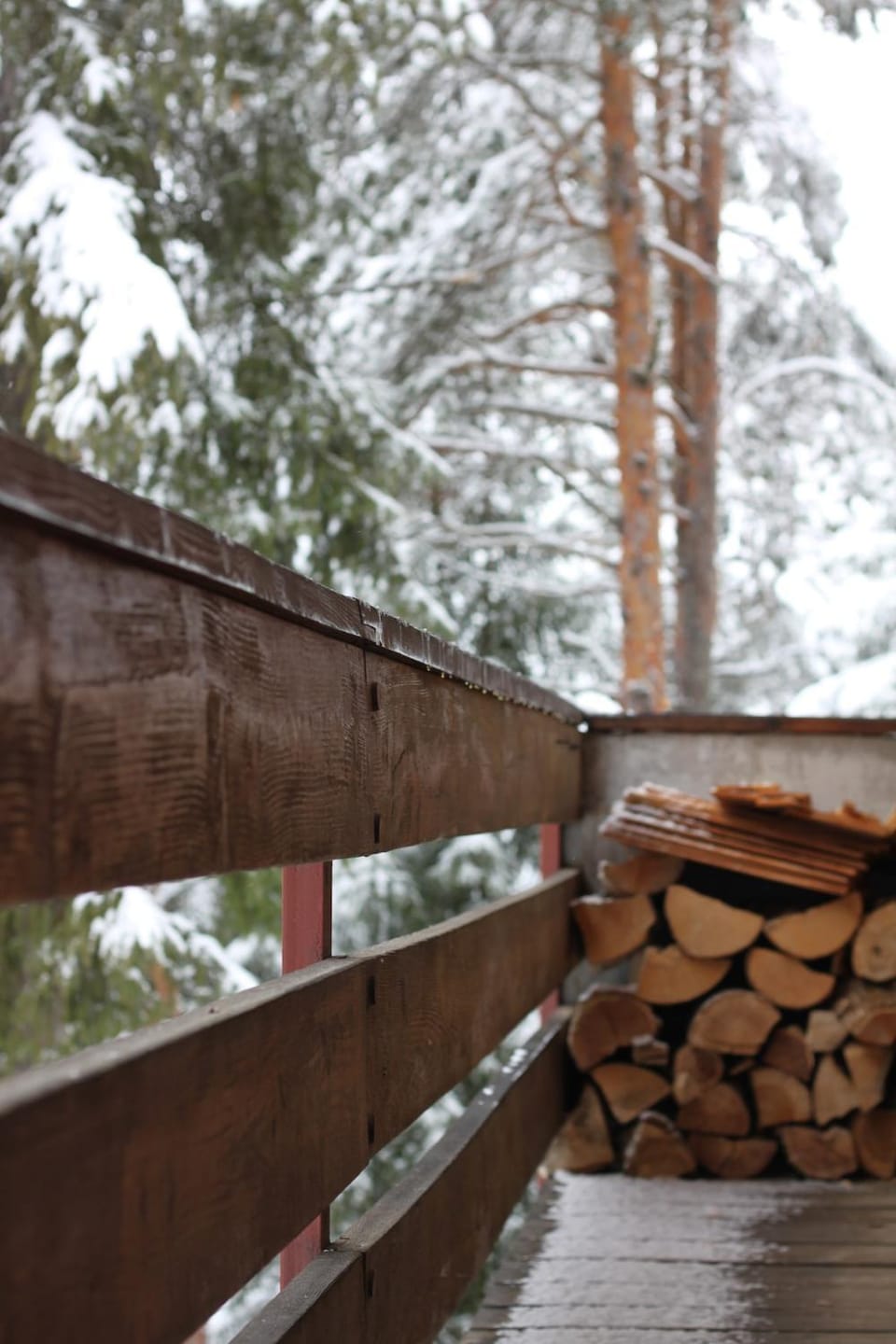 Natural landscape, Winter, Balcony/Terrace
