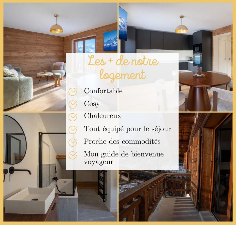 Le Balcon du Mont-BIanc I Duplex I Combloux Apartment in Combloux