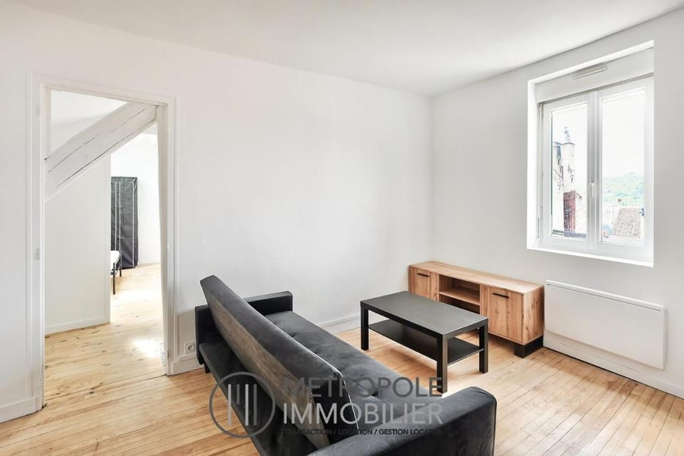 Funky 2 chambres 4 pers WIFI TV Apartment in Saint-Étienne