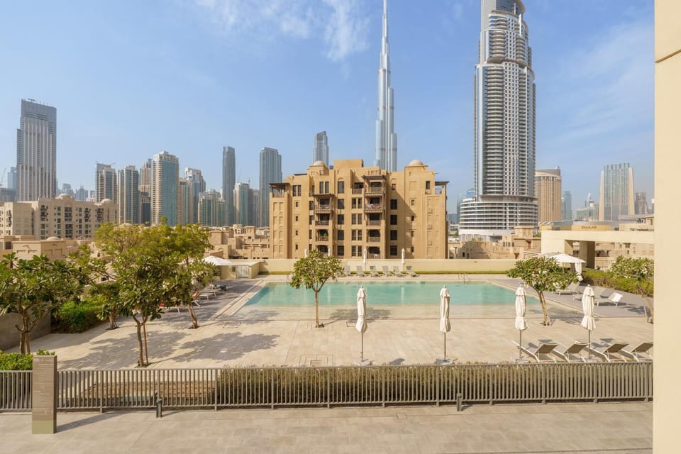 View (from property/room), City view, Landmark view, Pool view, Swimming pool