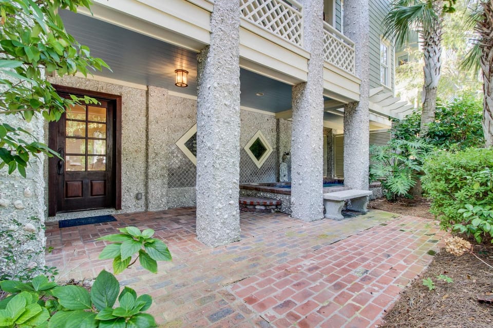Property building, Day, Garden view
