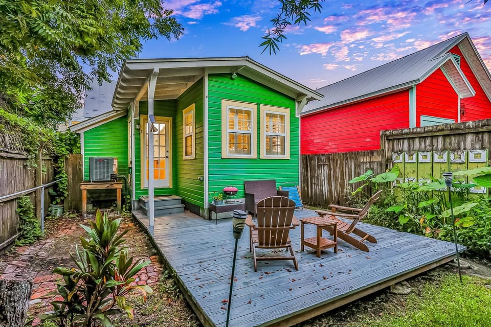 Property building, Patio, Garden view