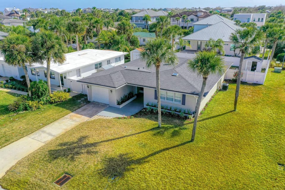 Property building, Spring, Day, Natural landscape, Bird's eye view