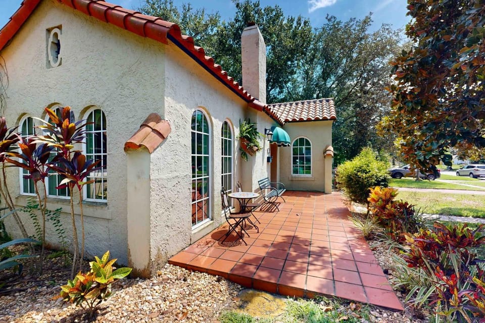 Property building, Day, Garden view