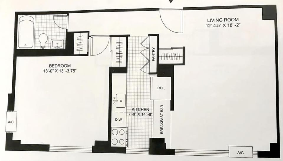 Piece of mind in Harlem Apartment in Harlem