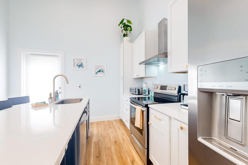dishwasher, stove, kitchen
