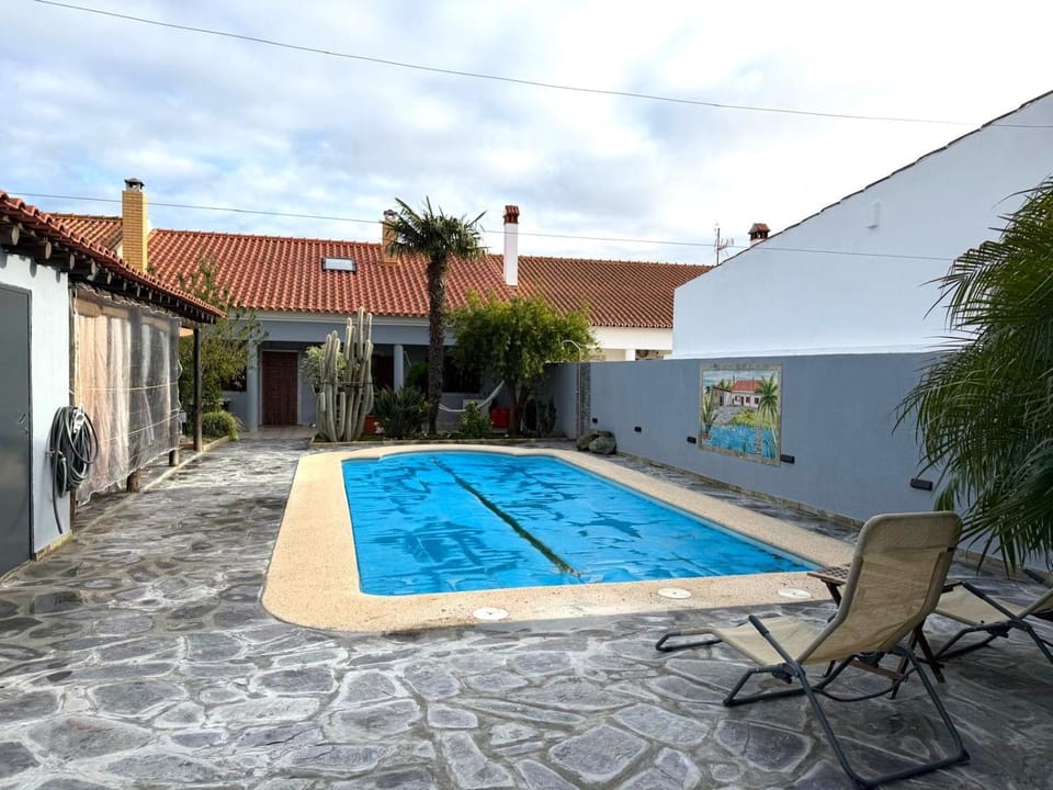 Pool view, sunbed