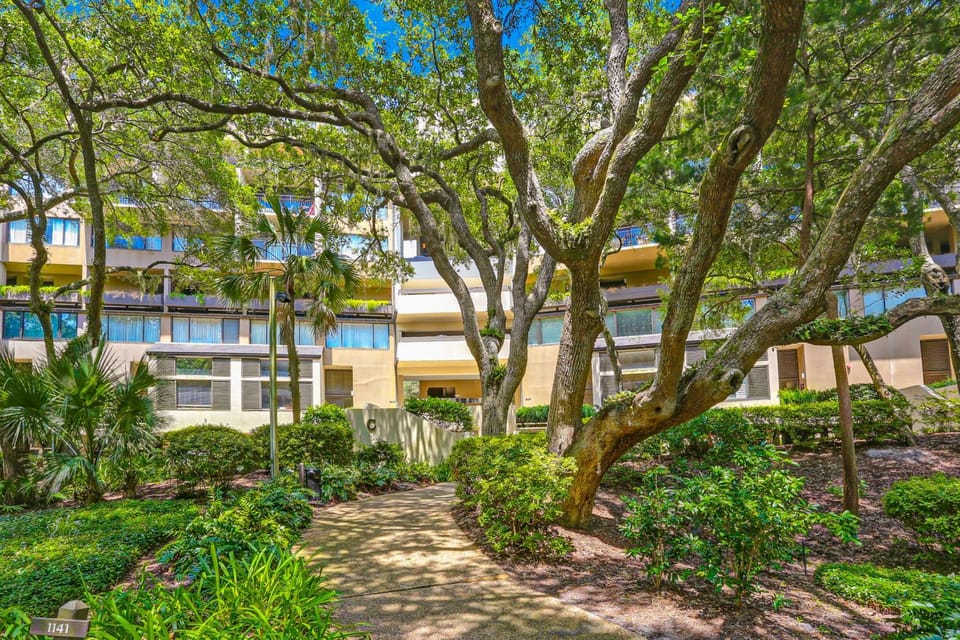 Property building, Day, Garden view