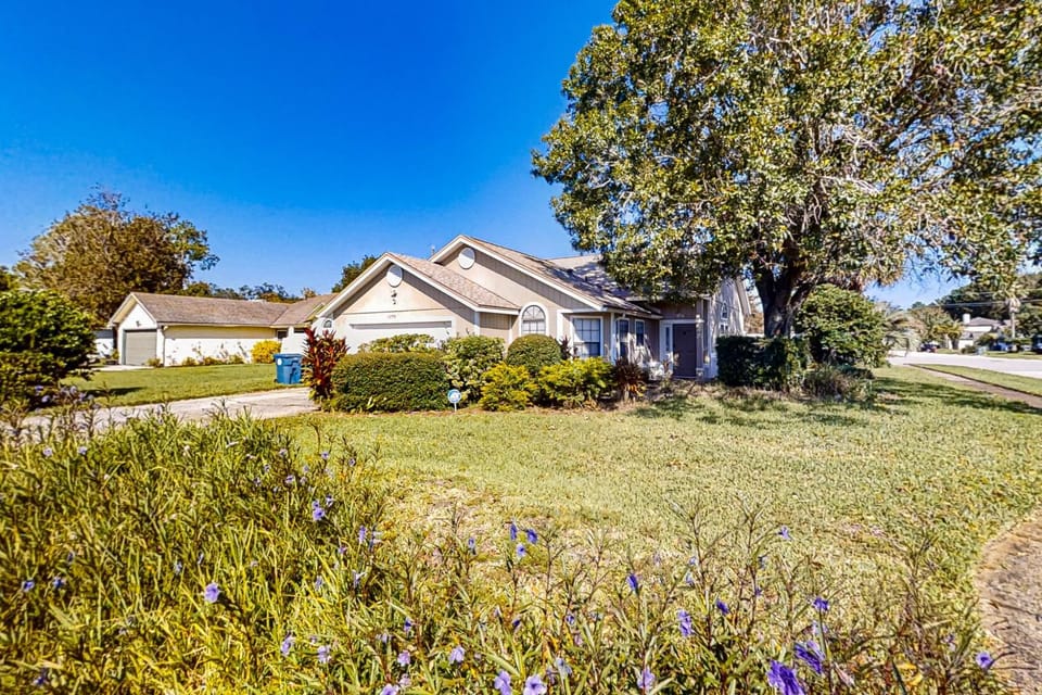 Property building, Day, Garden view
