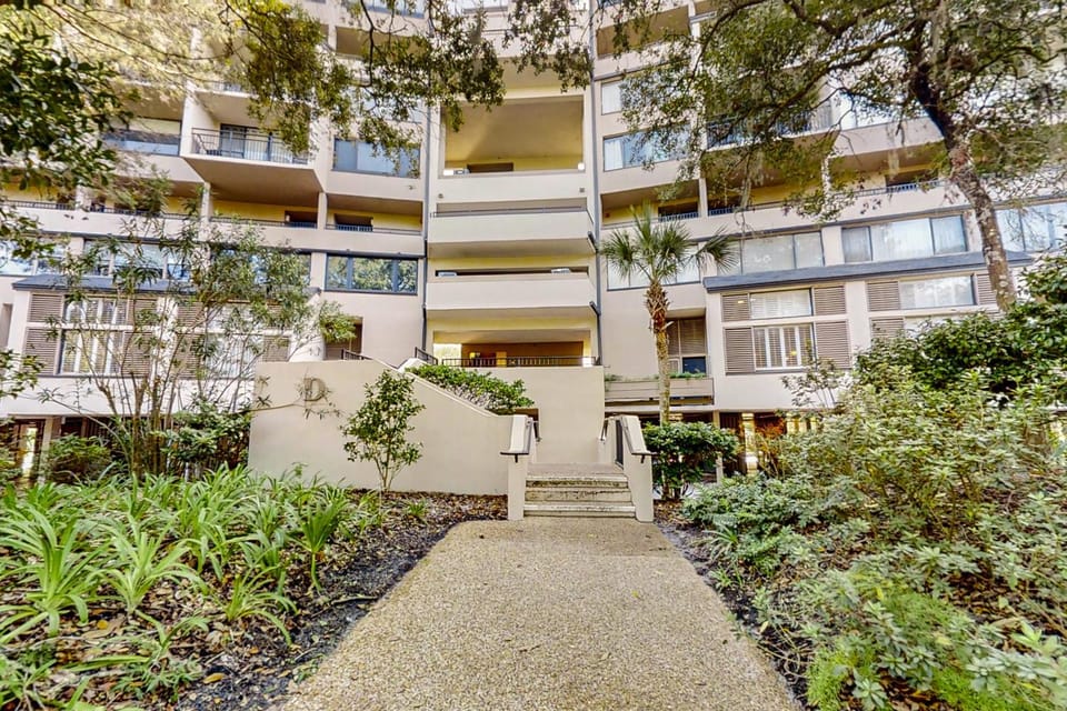 Property building, Day, Garden view