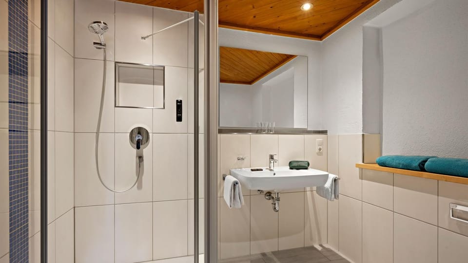 Shower, Bathroom, towels