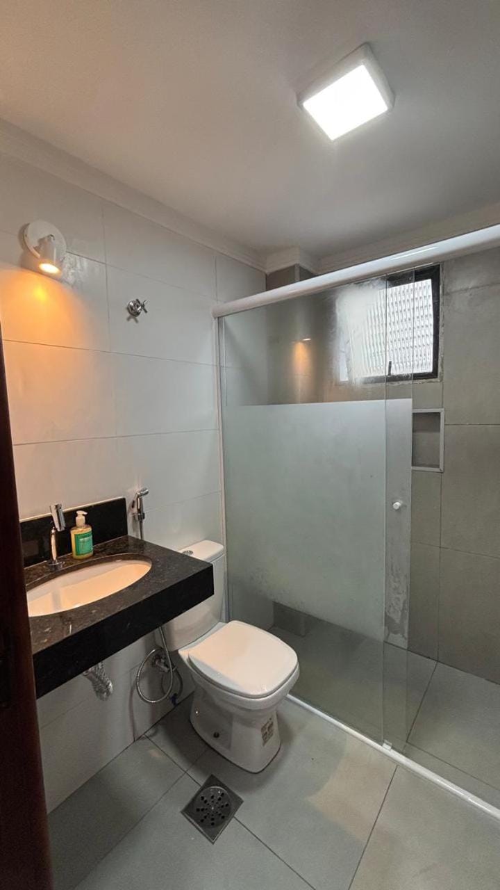 APTo UMA QUADRA DA PRAIA ESTACIONAMENTO COBERTO Apartment in State of São Paulo