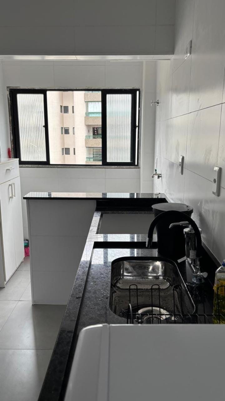 APTo UMA QUADRA DA PRAIA ESTACIONAMENTO COBERTO Apartment in State of São Paulo