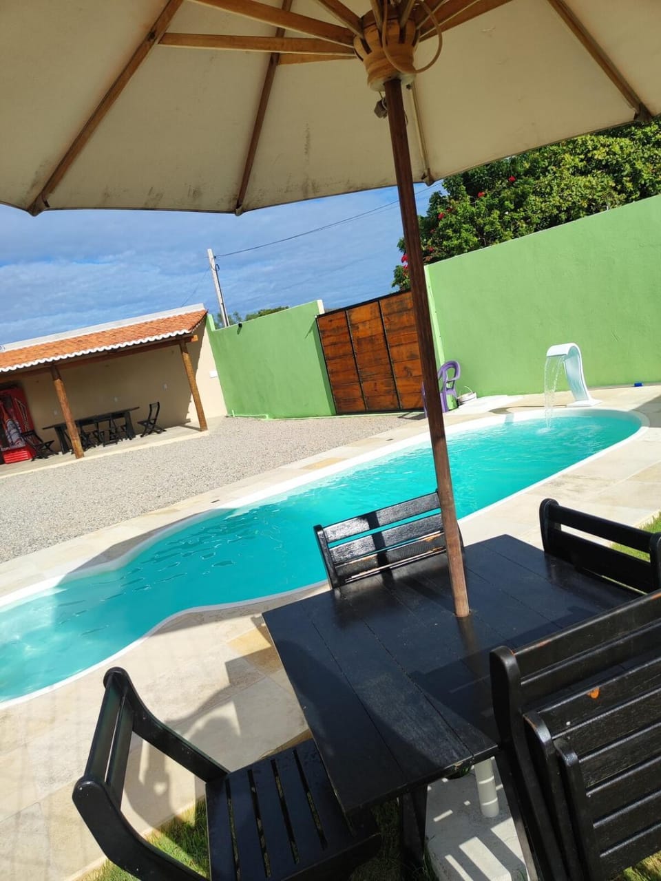 Patio, Day, Pool view, Swimming pool, Swimming pool, sunbed
