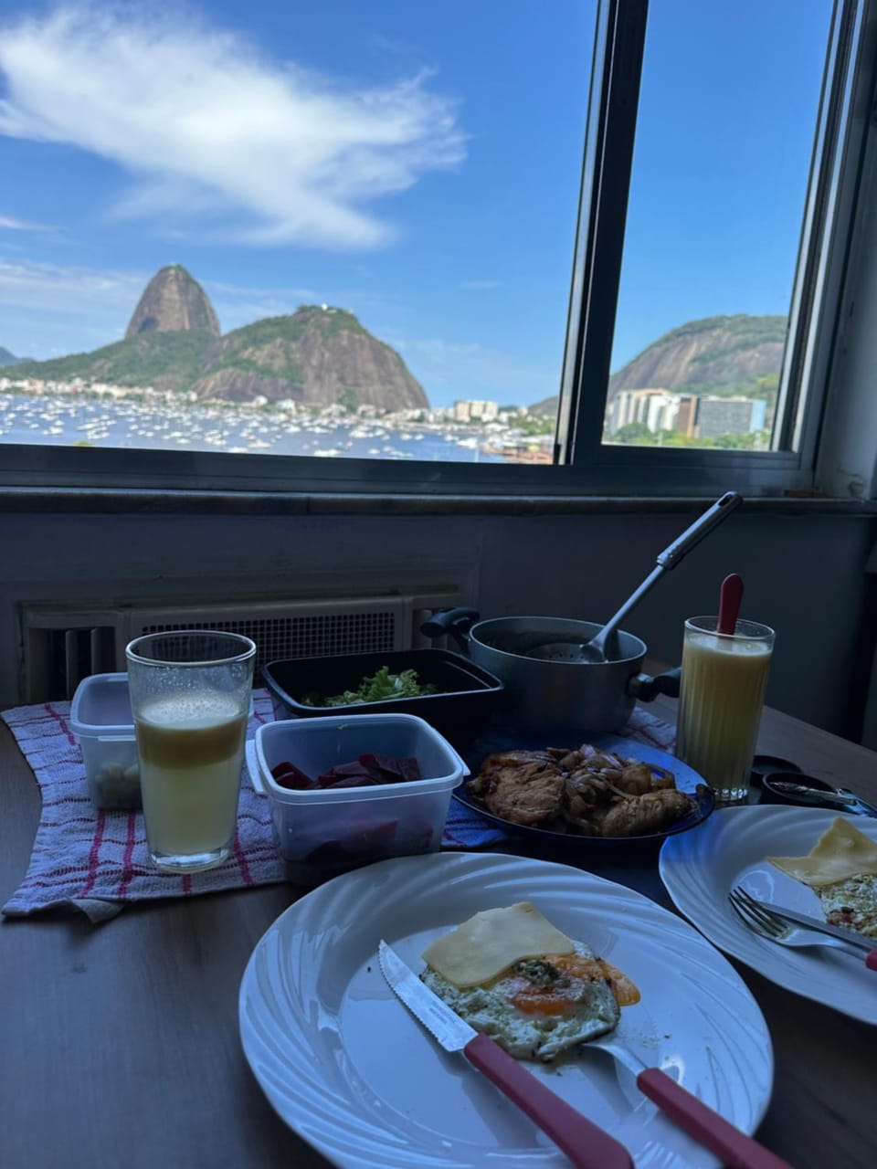 Praia de Botafogo vista Pão de Açúcar Vista mais linda do Rio Apartment in Santa Teresa