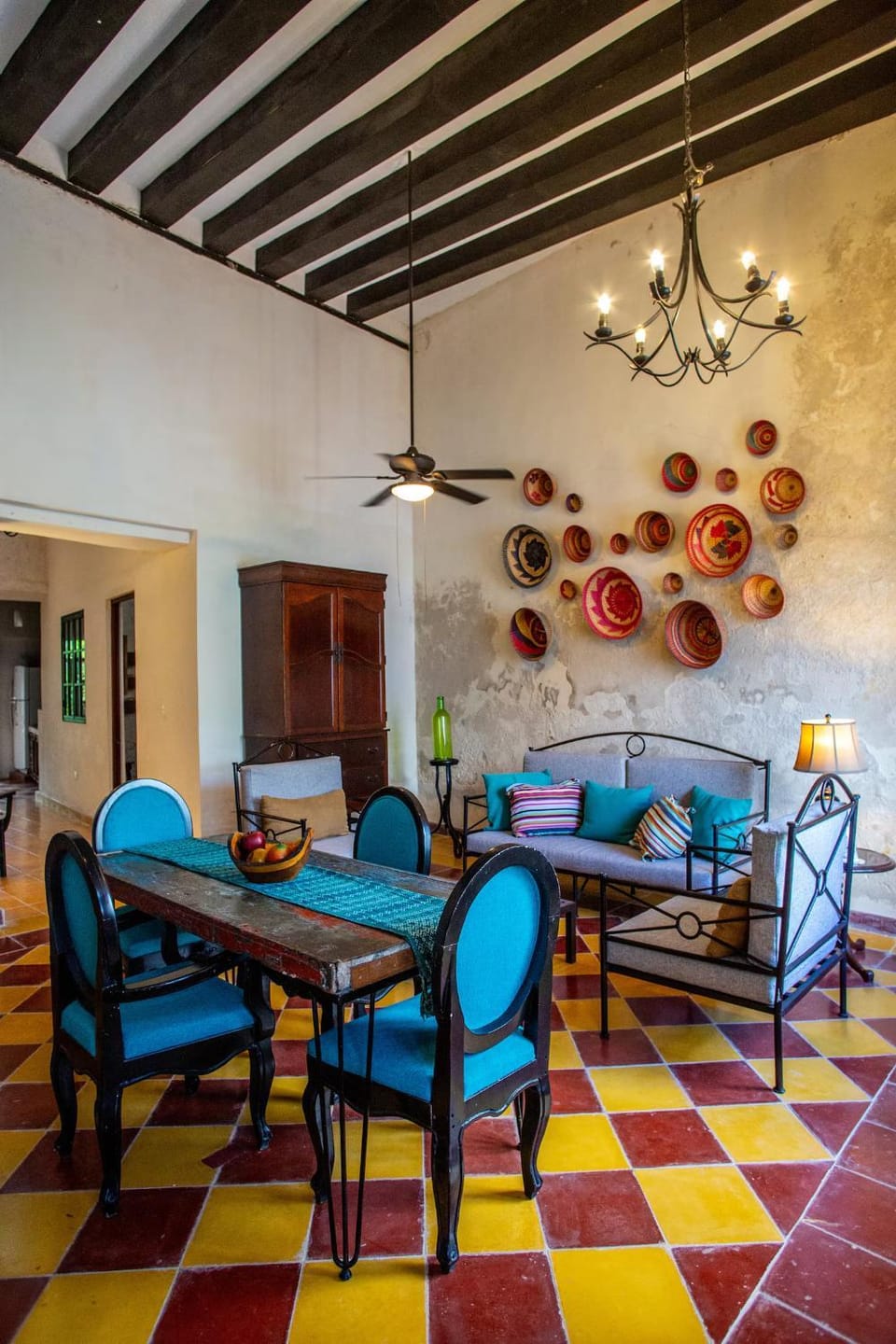 Living room, Dining area, Dinner