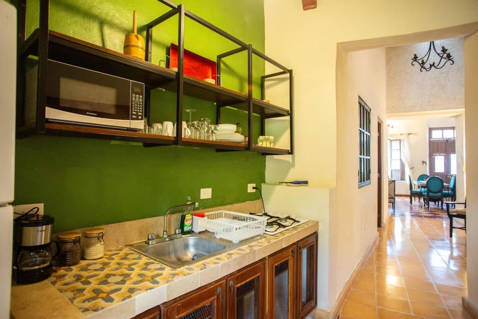 Kitchen or kitchenette, Dining area, stove, kitchen