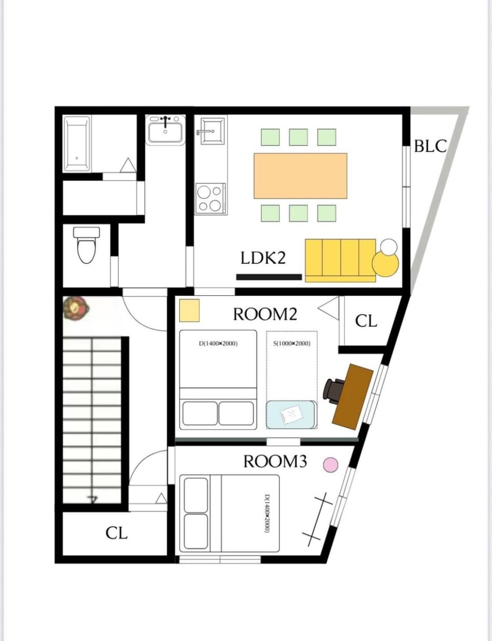 West Residence 301 -Osaka-Sangenya Apartment in Osaka