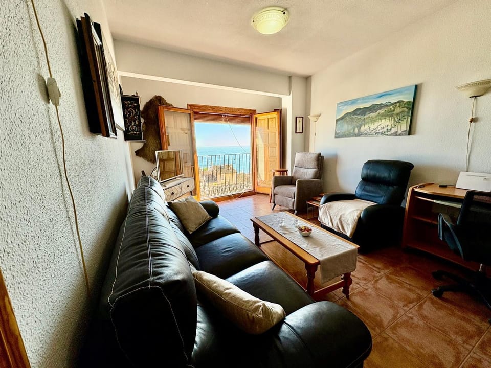 Living room, Seating area, Sea view
