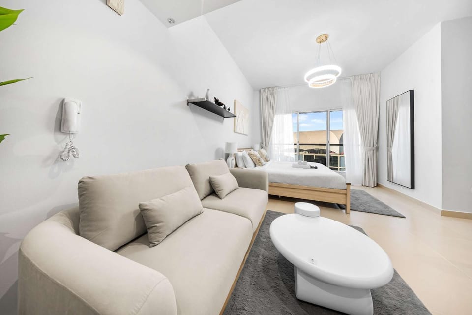 Free housekeeping visits during your stay - StayShort - Chic Studio Apartment in Sports City - Sleeps 2 Apartment in Dubai