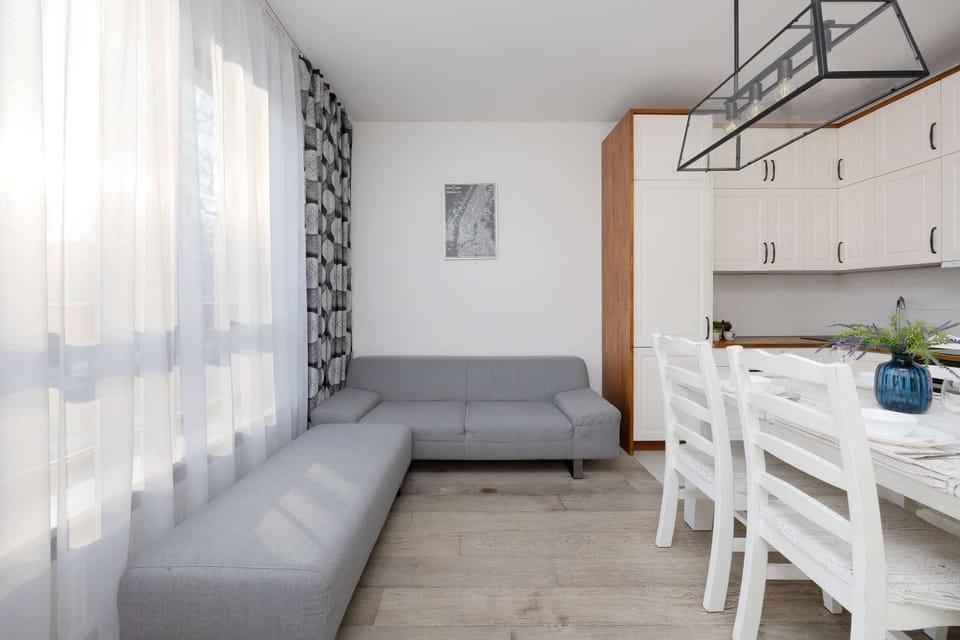 Kitchen or kitchenette, Living room, Seating area