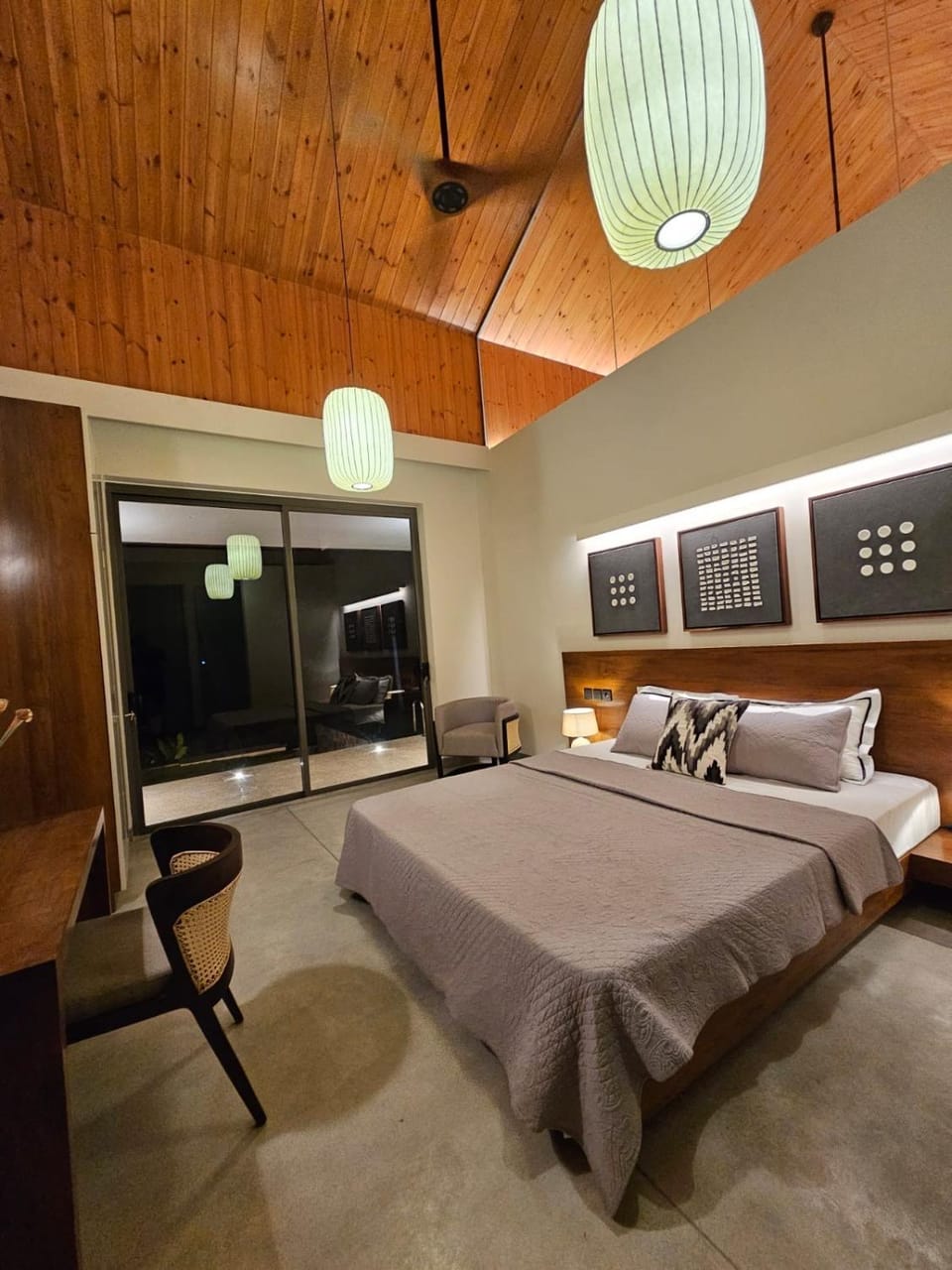 Bedroom, air conditioner