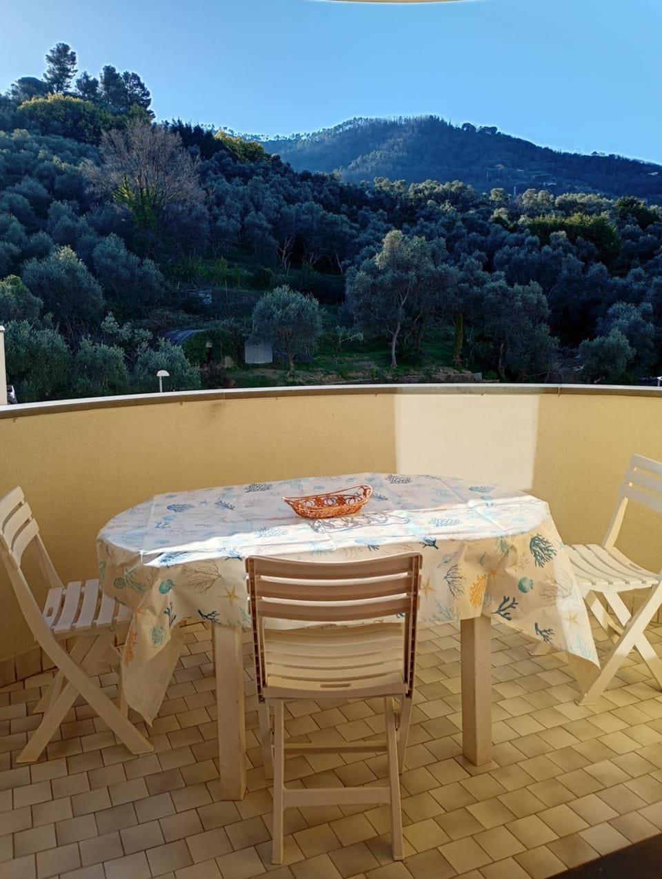 Natural landscape, View (from property/room), Balcony/Terrace, Dining area, Mountain view