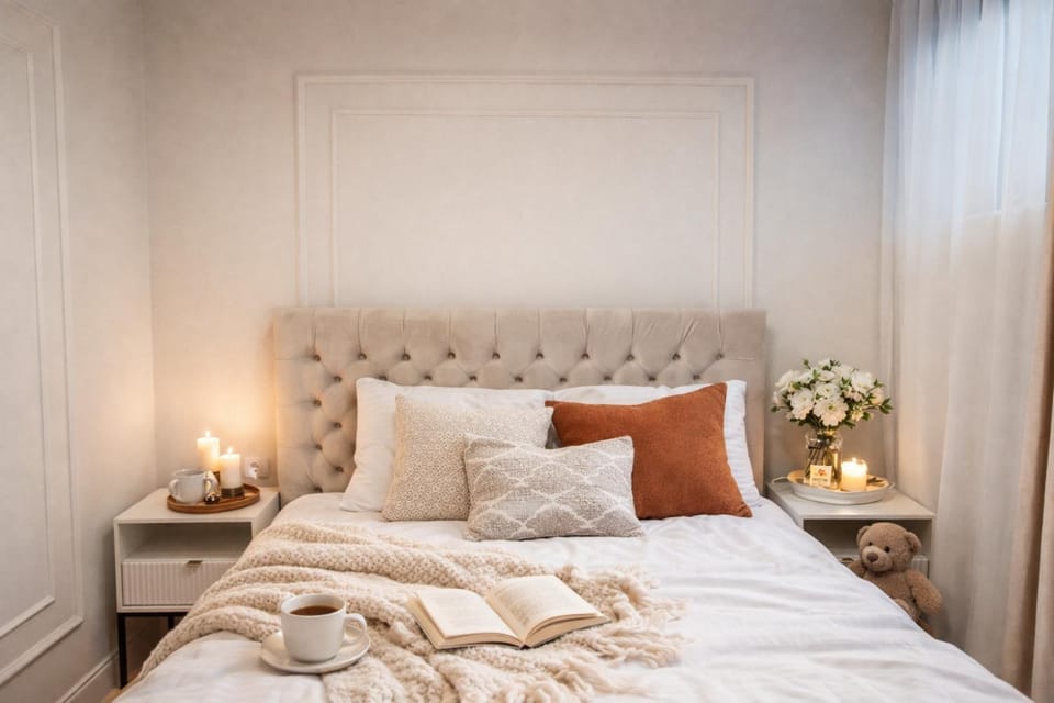 Bed, Bedroom