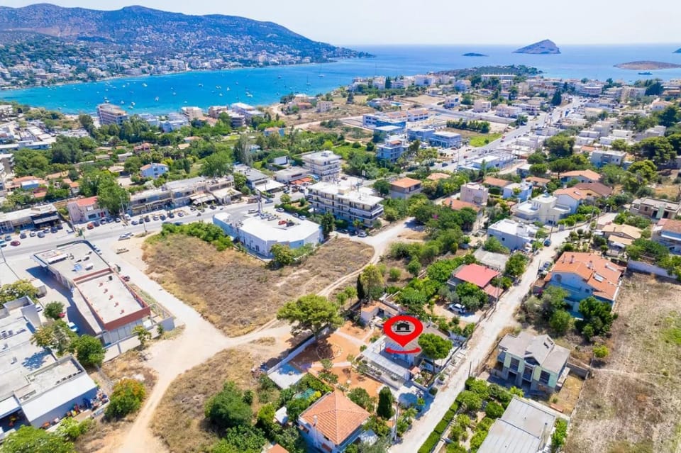 Property building, Natural landscape, Bird's eye view