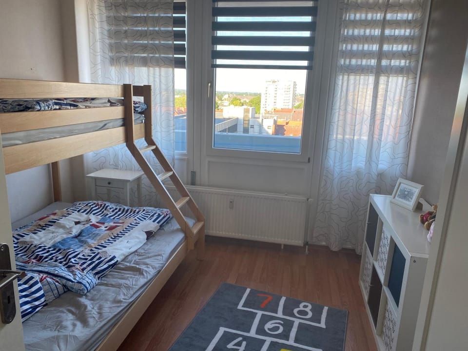 Photo of the whole room, Bedroom, bunk bed