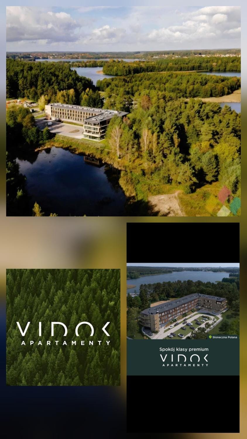 Apartament nad samym jeziorem Ukiel VIDOK Golden Lake Apartments Apartment in Poland