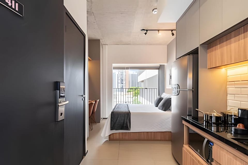 BHaus Vila Clementino On Loefgreen - Próximo ao Shopping Santa Cruz e Metrô - Acomoda 2 adultos e 1 criança - lf1 Apartment in Sao Paulo City