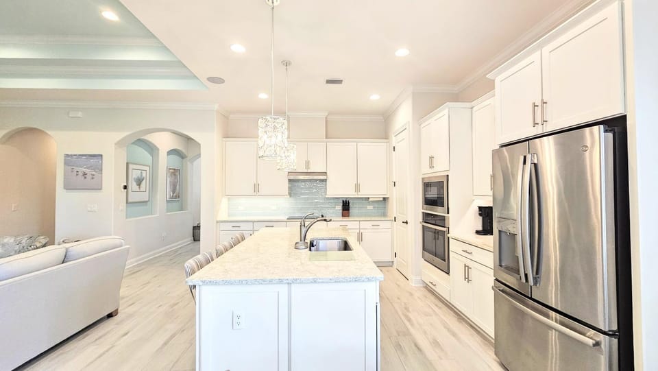 Kitchen or kitchenette, dishwasher, oven, stove, kitchen