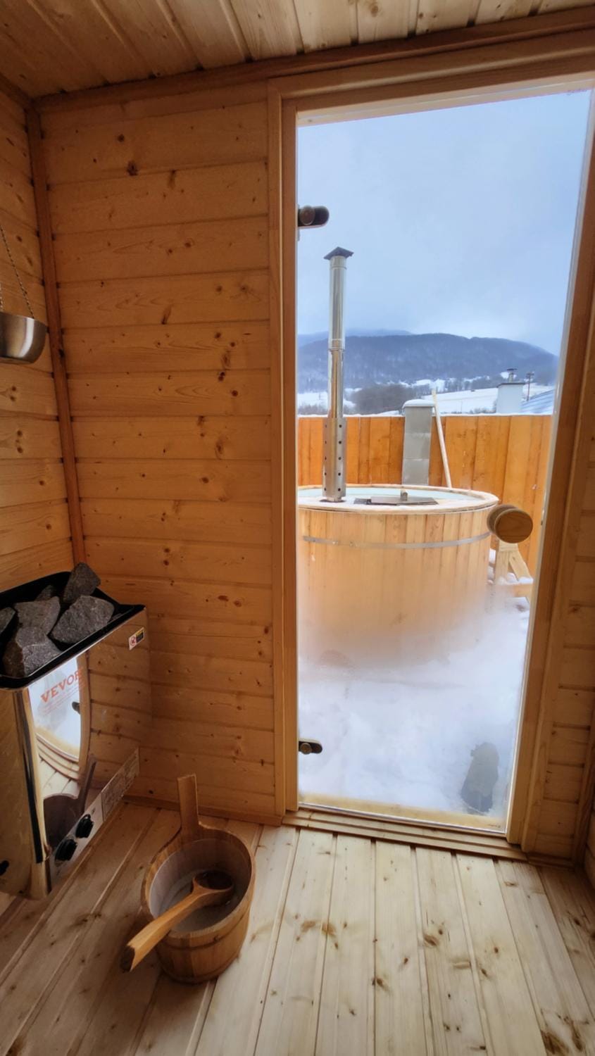 Domček pod Salašom fínska sauna, kaďa, mini ihrisko House in Slovakia