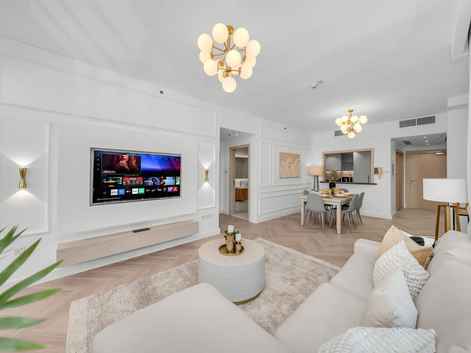 Communal lounge/ TV room, TV and multimedia, Kitchen or kitchenette, Living room, Seating area, Dining area, Evening entertainment, air conditioner