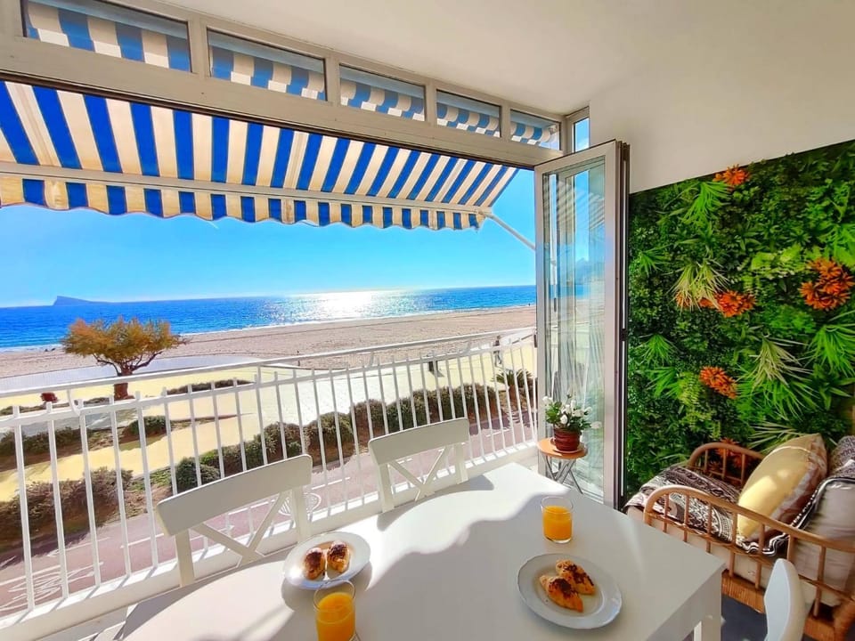 View (from property/room), Balcony/Terrace, Beach, Landmark view