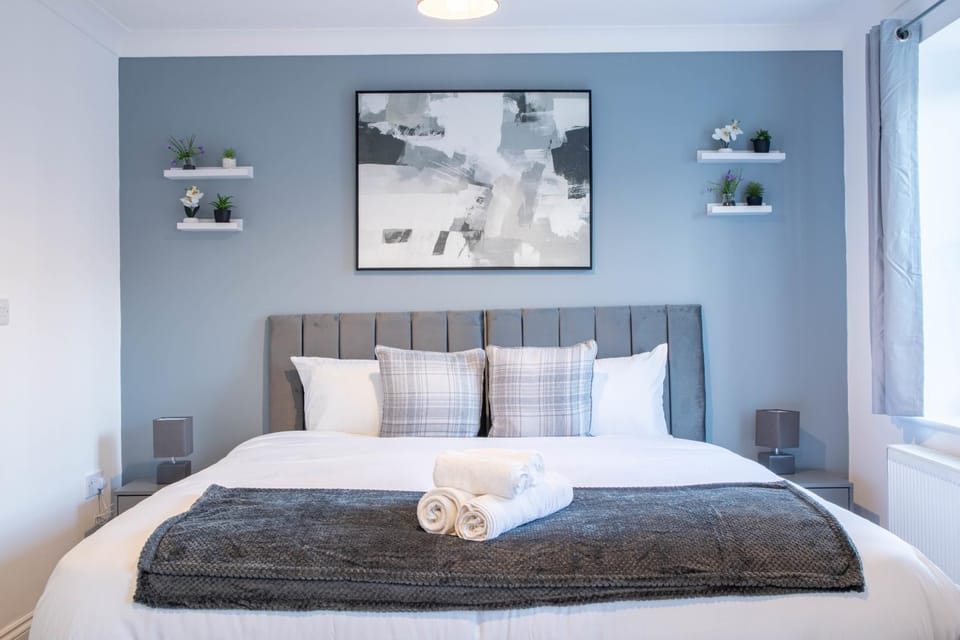 Bed, Other, towels