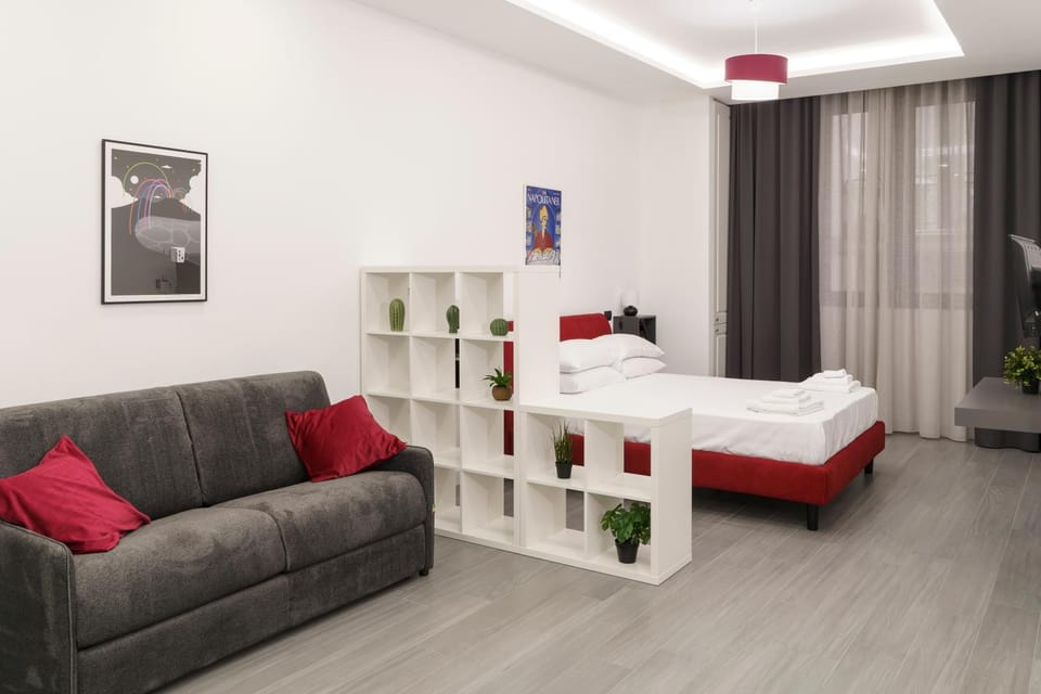 Living room, Bedroom