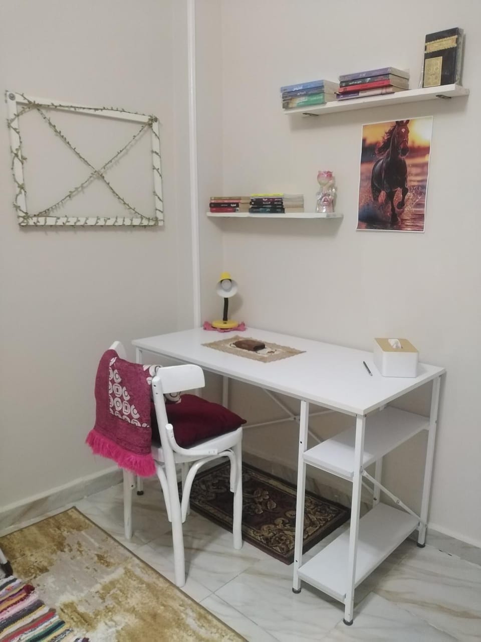 Library, Dining area