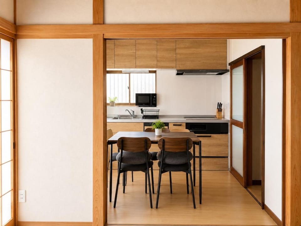 Dining area, kitchen