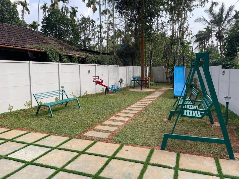 Children play ground, Garden, Garden view