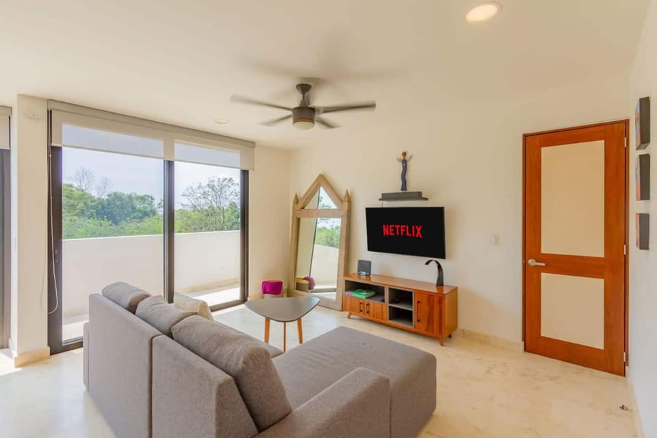 TV and multimedia, Balcony/Terrace, Balcony/Terrace, Living room, Seating area, air conditioner